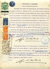 Primera imagen del registro Certificado de Gravamenes referente a la documentación de la Hipoteca