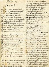 Primera imagen del registro Poema llamado "Choreos" de A.J.B.