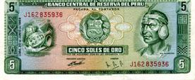 Primera imagen del registro Cinco Soles de Oro