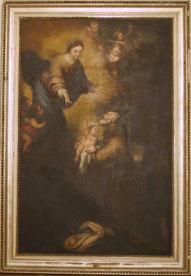 Primera imagen del registro Aparición de la virgen a san Félix de Cantalicio