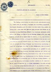 Primera imagen del registro Carta de Carmen Arrigada al Escritor Colombiano Don Juan Garcia del Río