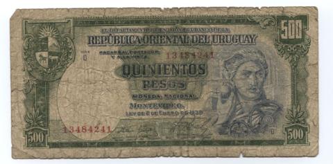 Primera imagen del registro Billete