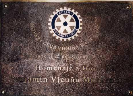 Primera imagen del registro Placa Conmemorativa