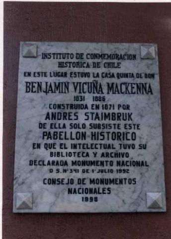 Primera imagen del registro Placa Instituto Conmemoración Histórica
