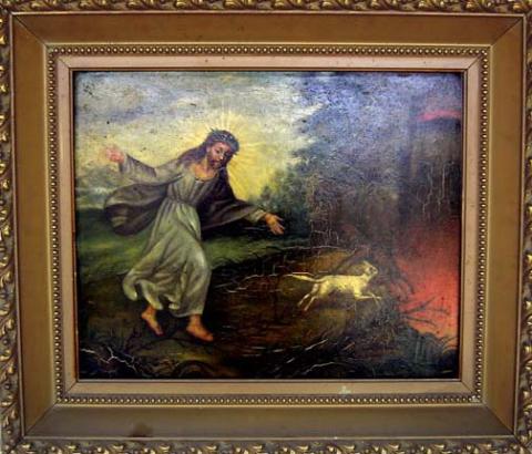 Primera imagen del registro Cristo en camino de espinas