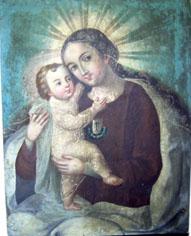 Primera imagen del registro Virgen del Carmen con el Niño Jesús