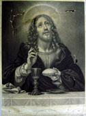 Primera imagen del registro Cristo compartiendo el pan y el vino