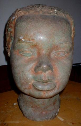 Primera imagen del registro Cabeza de niño negro