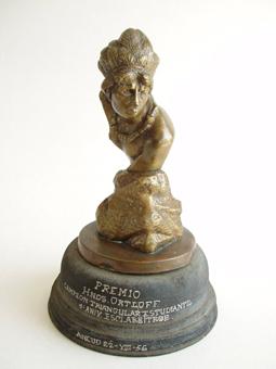 Primera imagen del registro Trofeo (premio)