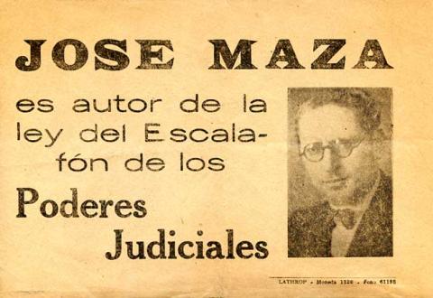 Primera imagen del registro Anuncio de José Maza