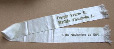 Primera imagen del registro Objeto de recuerdo (matrimonio)