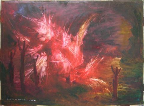 Primera imagen del registro Composición en Rojo