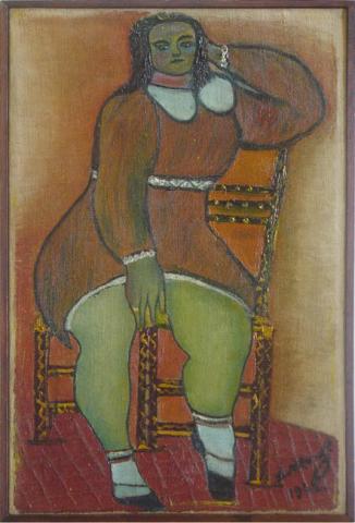 Primera imagen del registro Figura sentada