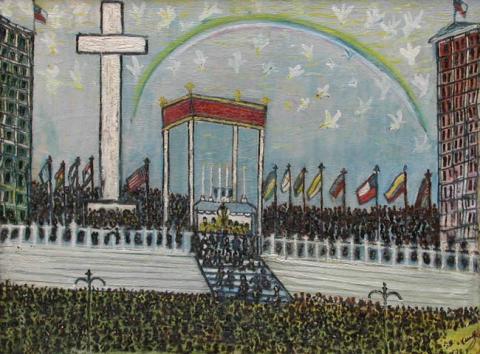 Primera imagen del registro Congreso eucarístico de Santiago