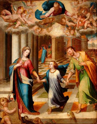 Primera imagen del registro La pérdida de Jesús y su hallazgo en el Templo