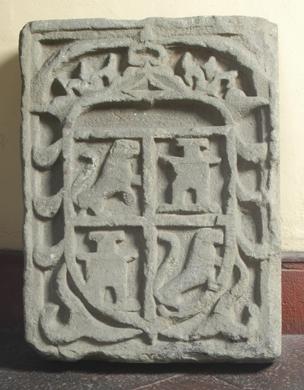 Primera imagen del registro Escudo con los emblemas de Castilla y León, del antiguo Fuerte Penco