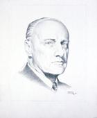 Primera imagen del registro Retrato de Don Jorge Alessandri Rodríguez
