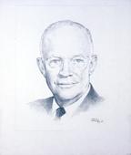 Primera imagen del registro Retrato de Dwight D. Eisenhower