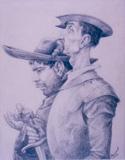 Primera imagen del registro El Quijote y Sancho Panza