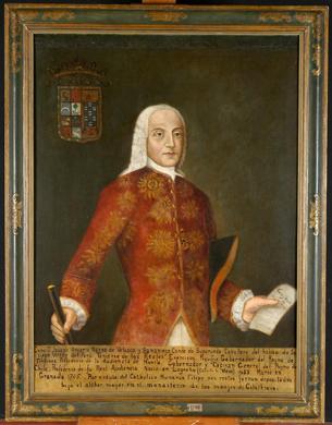 Primera imagen del registro Retrato del Virrey José Antonio de Manso de Velasco y Sánchez de Samaniego
