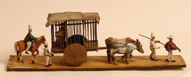 Primera imagen del registro Maqueta de carreta de prisioneros