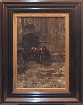 Primera imagen del registro A la puerta del convento