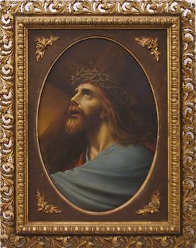 Primera imagen del registro Cristo coronado