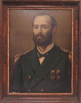 Primera imagen del registro Retrato de Arturo Prat Chacón