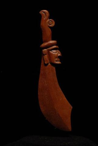 Primera imagen del registro Hoe (Rapa Nui)