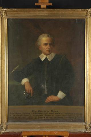 Primera imagen del registro Retrato de Don Martín de Muxica y Aperribay
