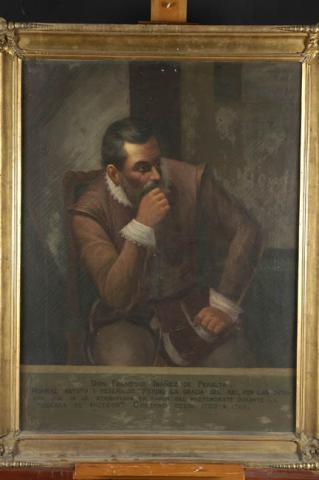 Primera imagen del registro Retrato de Don Francisco Ibáñez de Peralta