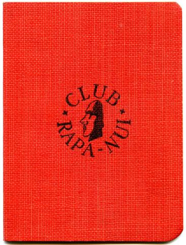 Primera imagen del registro Carné de afiliación al Club Rapa Nui