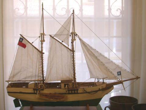 Primera imagen del registro Maqueta de la Goleta Ancud