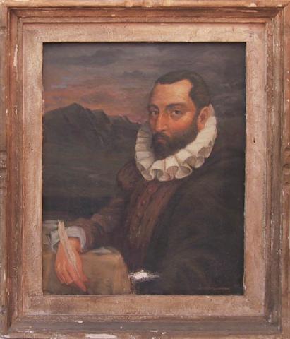 Primera imagen del registro Retrato de don Miguel de Cervantes y Saavedra