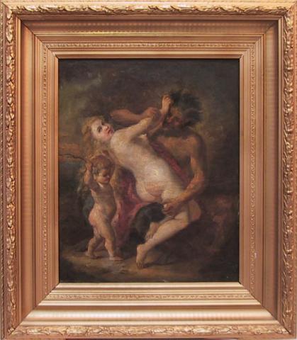 Primera imagen del registro Ninfa defendida por Cupido
