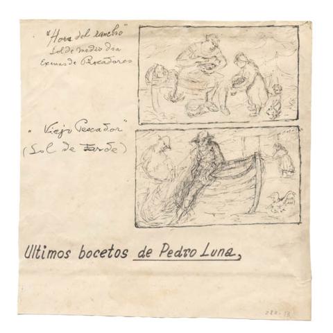 Primera imagen del registro Últimos bocetos