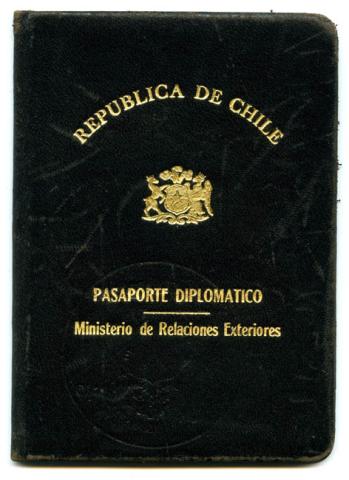 Primera imagen del registro Pasaporte Diplomático de Ana Reijer de Markmann
