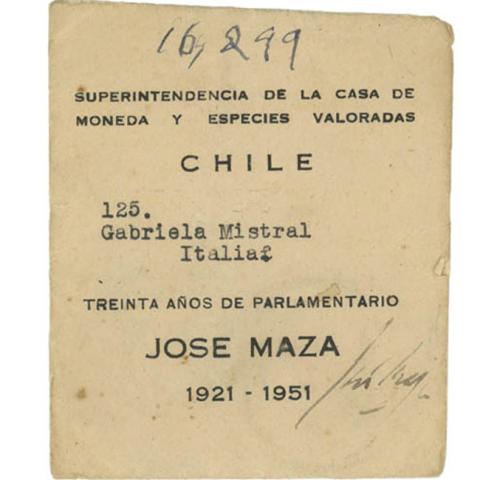 Primera imagen del registro superintendencia de la casa de moneda y especies valoradas