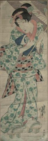 Primera imagen del registro Geisha con sombrilla