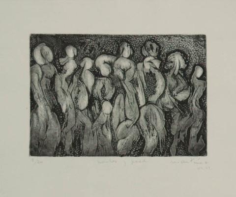 Primera imagen del registro Hombres y pared, NY