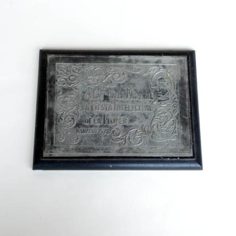 Primera imagen del registro Placa conmemorativa