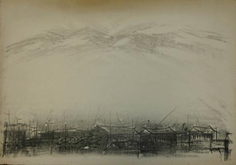 Primera imagen del registro La cordillera desde Santiago