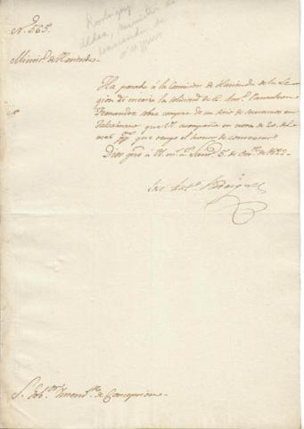 Primera imagen del registro Oficio 565 Ministerio de Hacienda, firmado por José Antonio Rodríguez Aldea