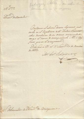 Primera imagen del registro Corresponde al Oficio N° 577 del Ministerio de Hacienda