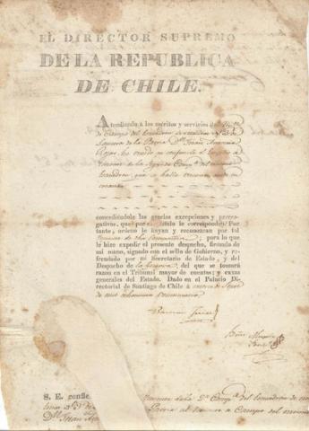 Primera imagen del registro Nombramiento de Don Juan Antonio Rojas