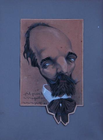 Primera imagen del registro Caricatura de Manuel Magallanes Moure