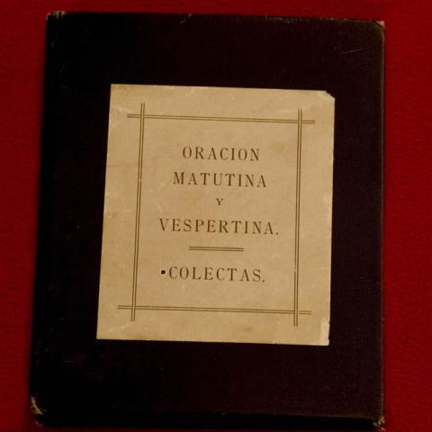 Primera imagen del registro Oración Matutina y Vespertina