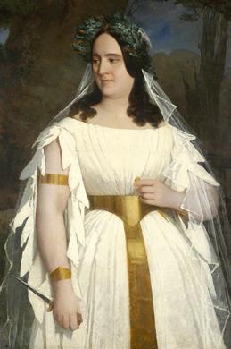 Primera imagen del registro Retrato de Doña Adelaida Corradi de Pantanelli (en el papel de Norma)