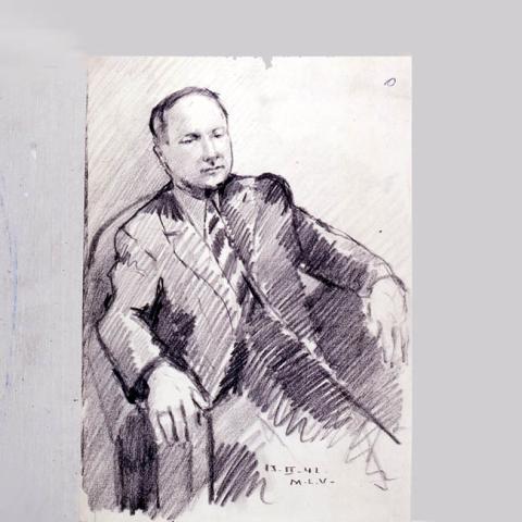 Primera imagen del registro Retrato de Don Hernán Garcés Silva