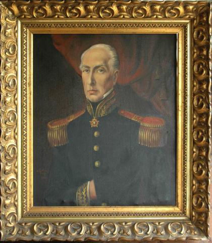 Primera imagen del registro Retrato del Almirante don Manuel Blanco Encalada
